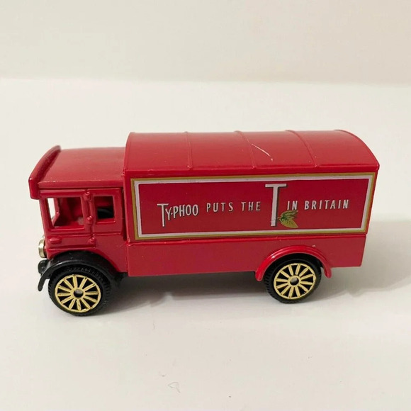 Vtg Lot of 2 Corgi Morris Truck Plantation Freshness Typhoo  AEC Van Diecast - Picture 2 of 16